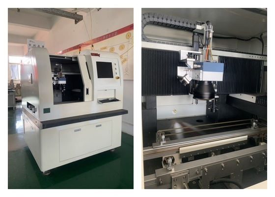 330*320mm 듀얼 작업 영역 레이저 디패널링 기계 2500mm/s 고속 우수한 절단 마무리