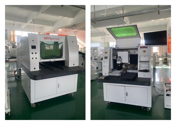 SMT PCB 라우터 머신 절단 정확도 25um 1 밀리