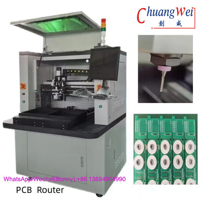 인라인 또는 오프라인 PCB 라우터 기계 PCB 디패널라이저 자동 로봇